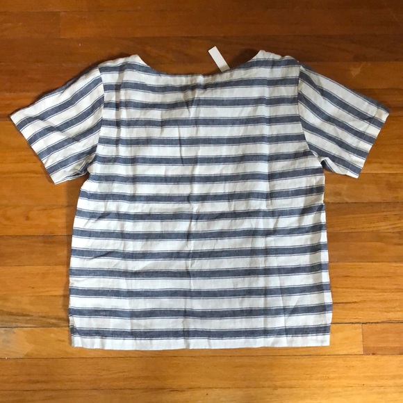 📦 🚚 EVERYTHING MUST GO! NWT Madewell Tie Top | Sz S - Picture 3 of 7